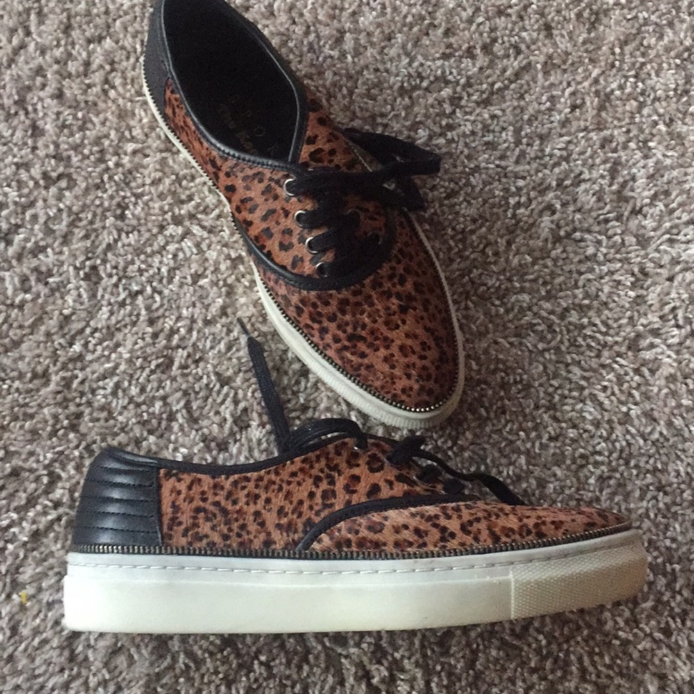 The Kooples sport leopard print sneaker